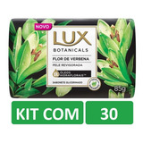 Kit Com 30 Sabonetes Em Barra Lux Flor De Verbena 85g