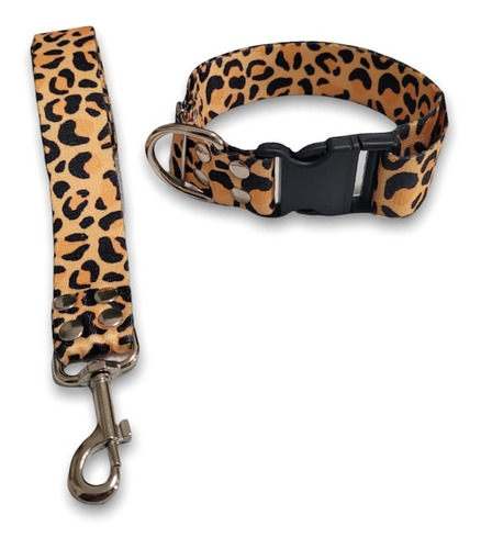 Collar Estampado Para Perro Mediano Reforzado 