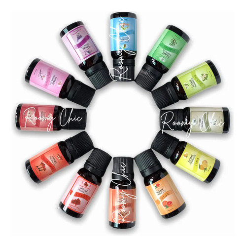 Aceite Esencial Roomy Chic 10ml Rosas Limon Lavanda. | MercadoLibre