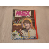 Revista Antiga Msx Micro 1987 Ano 2 N8 Com Desgastes - Leia 