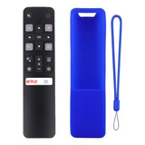 Control Para Tcl Smart Tv Andorid Rc802v + Funda 