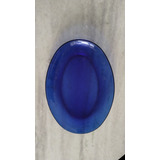 Travessa Oval Duralex Azul Cobalto - 33x23cm  #av