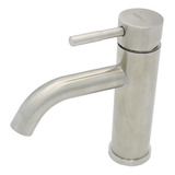 Grifo Monomando Lavabo Ovalin Satinado 18 Cm Acero Inox 304 