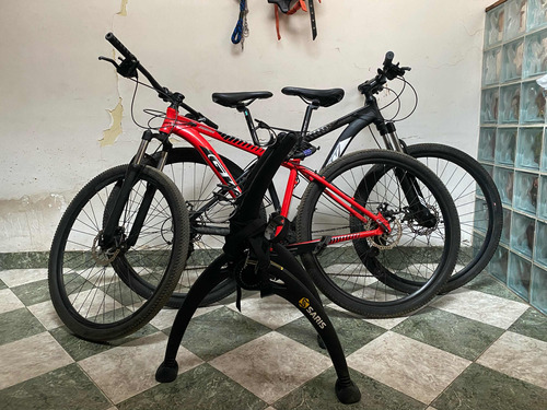 2 Bicicletas Gw Y Un Portabicicletas Saris
