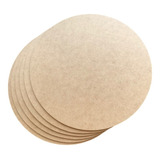 Sousplat Mdf - Kit C/ 6 Bases Mdf 35 Cm - 3 Mm