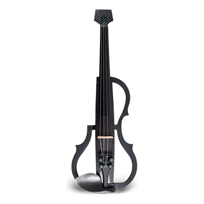 Violín Eléctrico 4\u002F4 Aureal Fibra de Carbono con Accesorios Negro | Meses sin interés