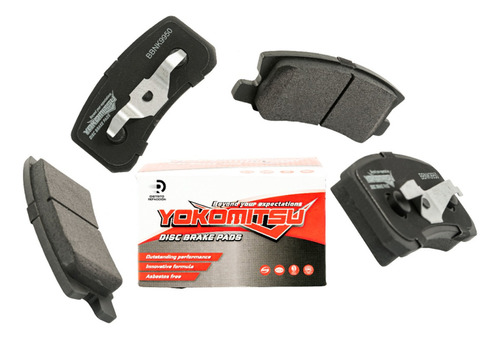 Kit 4 Balatas Freno Trasera Lancer Evolution Gsr 2008 A 2014