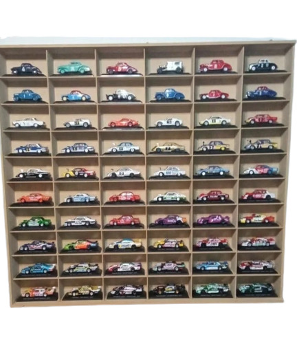 Exhibidor Para 60 Autos Escala 1/43. Repisa Autos Colección