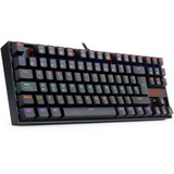 Teclado Gamer Redragon K552 Kumara 2 Rgb Rainbow Red