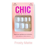 Manicure Frosty Matte.uñas Postizas,press On Chic Your Nails