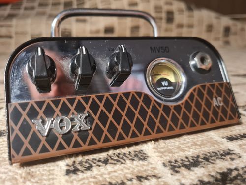 Cabeçote Vox Valvulado 50w Mv50 Ac Clean Pré Nutube