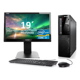 Cpu Desktop Intel Core I3 Ssd 240gb Ram 8gb +  Monitor 19´
