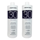 Kit 2 Pravana Peróxido Chromasilk Creme Developer 30 Vol 1l