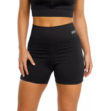 Calza Corta Drb Hannah Negra Mujer Fitnes Deportiva Dygsport