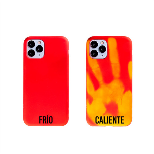 Funda Para iPhone Cambia De Color Al Tocarla Y Temperatura