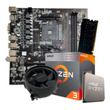 Kit Upgrade Am4 Placa Mae A320+ryzen 3 3200g+ddr4 4gb+cooler