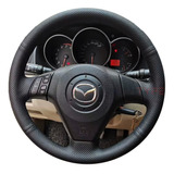 Funda Forro Cubre Volante Mazda 3 6 5 2005-2010 Piel Real