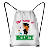 Mochila Morral Personalizada Estampada Fin De Curso Colegio