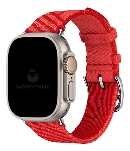 Pulseira Nylon Jump Single Tour Para Apple Watch Ultra 49mm