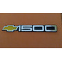 Emblema  1500 Cheyenne  Silverado En Metal Pulido chevrolet SONORA