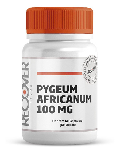 Pygeum Africanum 100mg - 60 Cápsulas (60 Doses)