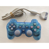 Control Analogo Original Ps1 Sony Playstation 1 Psone Azul T