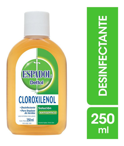 Espadol Antiséptico Desinfectante Por 250 Ml