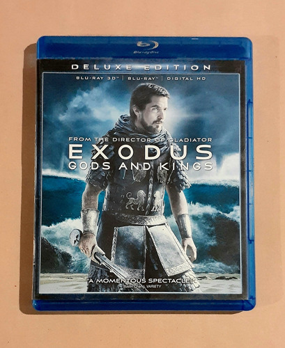 Éxodo Dioses Y Reyes - Blu-ray 3d + Blu-ray 2d Original