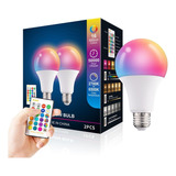 Focos Led Luces De Colores Rgb Inteligentes Para Casa