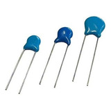 100 Peças -  Capacitor Cerâmico 100pf X 2kv Passo 5mm A Granel