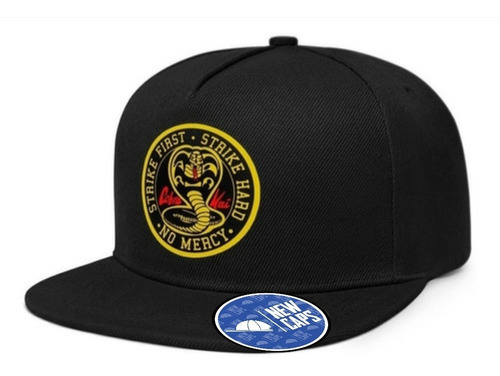 Gorra Plana Snapback Cobra Kai Karate Kid New Caps