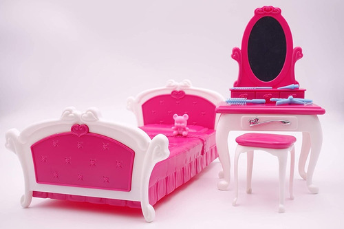 Set Barbie Muebles Dormitorio