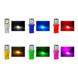 10pzs Led Foco Pellizco T10 Automotriz Lote Led 5050-amerill