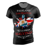 Remera Malvinas Argentinas Falkland Fullprint Falkland