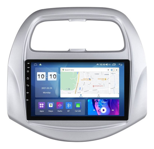 Estéreo Pantalla 9' Android 10 Chevrolet Beat 2017-2022 Gps