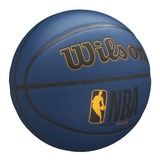 Balón Basketball Baloncesto Wilson Forge Plus Nba #7 Color Deep Navy