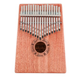 Piano Thumb 17 Key Kalimba Brown Mahogany