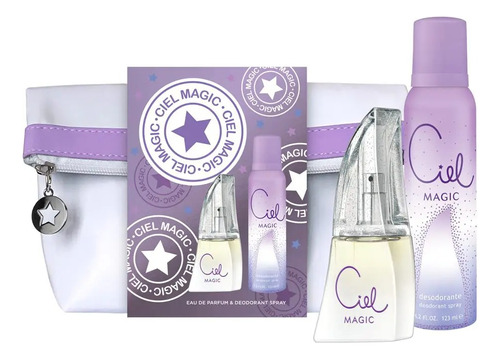 Ciel Magic Eau De Parfum 50ml+ Desodorante+ Bolso Necessaire