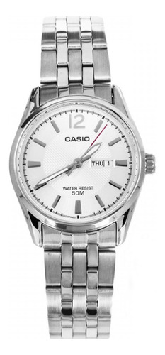 Reloj Casio  Ltp1335d-7av Mujer Metal Wr50m Somos Tienda 