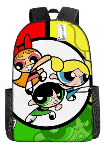 Di Mochila Anime Con Estampado 3d Amazon The Powerpuff Gi