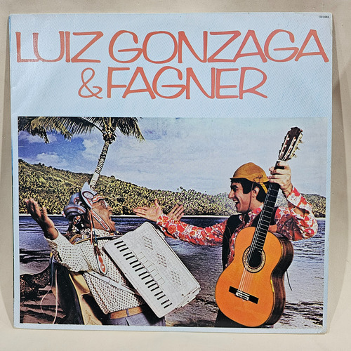 Disco Vinil Lp Luiz Gonzaga & Fagner 1989 Sangue Nordestino