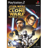 Ps2 - Star Wars The Clone Wars Republic - Juego Físico 