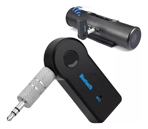 Receptor Bluetooth Auxiliar Para Coche Manos Libres 3.5mm