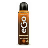 Ego Desodorante Attraction En Aerosol Para Hombre 150 Ml