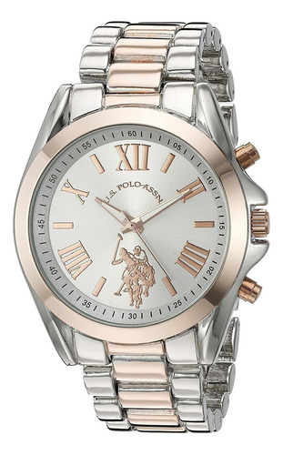 Reloj Mujer U.s. Pol Usc40118 Cuarzo Pulso Bicolor Just Watc