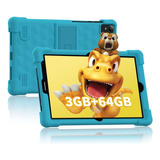 Headwolf Kids Tablet, Tableta Android Para Niños 3gb Ram 64g