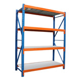 Estante Metálico Rack 200x150x50cm 400kg | Armado Rápido