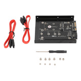 Adaptador M2 A Sata3 2 En 1 Msata/ngff Ssd De Doble Puerto