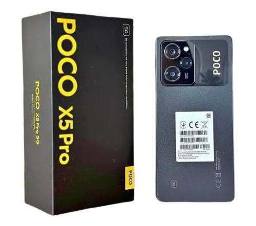 Xiaomi Poco X5 - Preto - 256gb - 8gb Ram