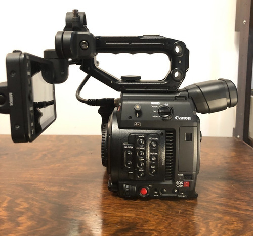 Câmera Canon C200 Cinema 4k Filmadora Ef / Pl